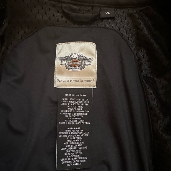 Harley Davidson jacket xl like new never wore - Picture 3 of 3